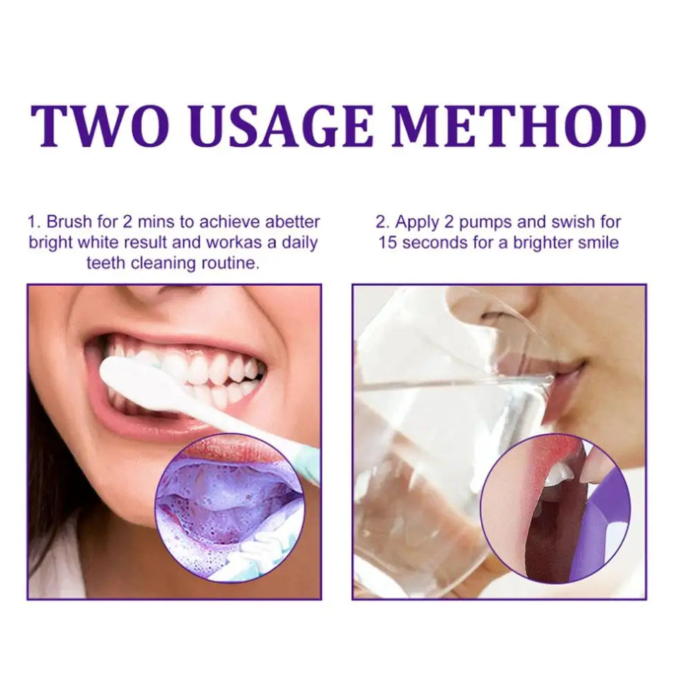 MOUSSE TOOTHPASTE REMOVING YELLOW TEETH CLEANING