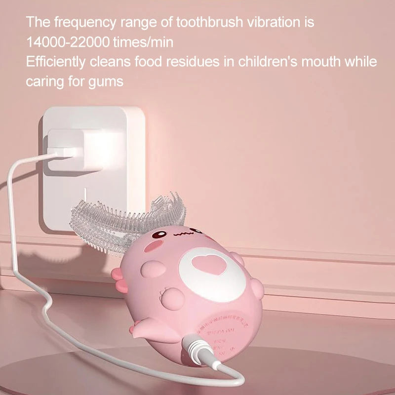 KIDS U-SHAPED 360° SMART TOOTHBRUSH