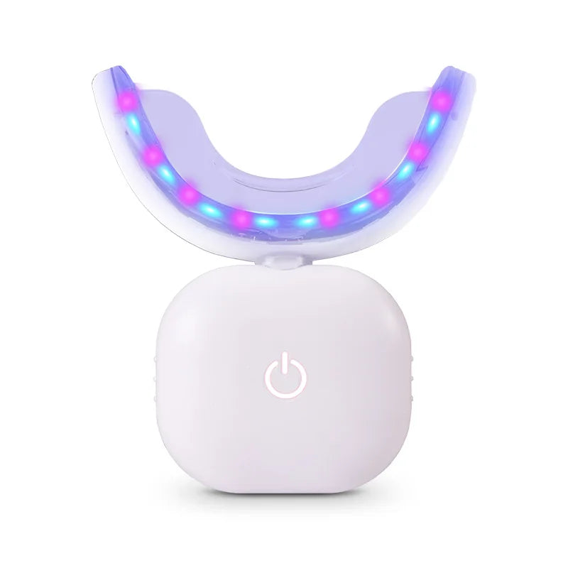 WIRELESS TEETH WHITENING LAMP – RED AND BLUE LIGHT DENTAL BLEACHING