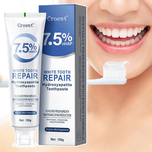 HYDROXYAPATITE TOOTHPASTE, WHITENING TOOTHPASTE, INTENSIVE STAIN REMOVAL