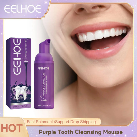 PURPLE TOOTHPASTE MOUSSE – REMOVES STAINS